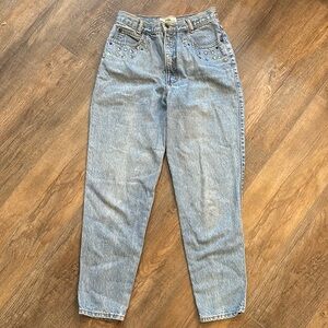 Palmetto’s Women’s Straight Leg‎ High-Waisted Jeans Size 11 Light Wash Gemstones